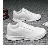Zapatillas De deporte De talla grande 46 47, zapatos ligeros De verano para hombre, Zapatillas De malla para correr, calzado transpirable para caminar, Zapatillas informales De Deporte