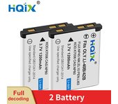 HQIX for Kodak EasyShare M200 M22 M23 M522 M530 M531 M532 M5350 M5370 M550 M552 M575 M577 M580 Camera KLIC-7006 Charger Battery