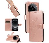 For Xiaomi 14 redmi note 11 11s 12 12s Turbo pro Plus Ultra 4G 5G funda de cuero ranura de la tarjeta de solapa anti - caí