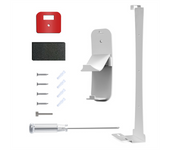 For PS5 Slim Console Wall Bracket Hanging Storage Bracket with Headphone Handle Storage Rack Storage Accessories-White
