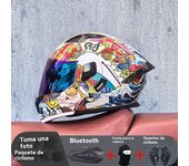 Casco moto modular hombre mujer aire libre seguro Equipo Protector trail rally
