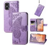 Hermoso caso de teléfono móvil estampado mariposa para Motorola moto G22 e32s G52 g52j g71s g82 g85 Edge 50 Fusion 4G 5G (japón)