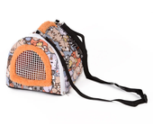 Bolsa de viaje para mascotas, bolsa transpirable para hámsteres y cobaya, jaula para chinchillas y conejos