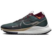 Leten React Pegasus Trail 4 Gore-Tex Deep Jungle Night Maroon Outdoor Sports Sneakers Men Women Running Shoes Work shoes