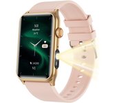 2025 New G50 Smartwatch Bluetooth Call Temperature Non-invasive Blood Glucose Heart Rate Health Monitoring Exercise Mode Flashlight Man Woman Compatible With Android IOS Smartwatch