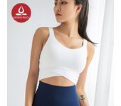 Moving Peach Yoga Push Up Tank Top For Women Sale Dry-fit Sports Vest Tops With Pads AVG