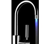 Bathroom Control Kitchen Shower Blue Red Green Temperature Sensor Water Faucet Glow Led Light