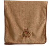 Soft Capybara Pattern Cartoon Towel Super Absorbent Coral Velvet Bath Towel Cute Kawaii Face Towel Bathroom