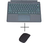Touchpad Backlit Keyboard for Microsoft Surface Pro 9 Keyboard for Teclado Surface Pro 8 Keyboard Pro X Spanish Keyboard