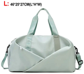 Bolsa de gimnasio deportiva para hombre y mujer, bolso de viaje seco y húmedo, bandolera multifunción para natación, bolsa de entrenamiento físico de fin de semana