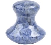 aparatología de estética profesional,Piedra de masaje de pulgar de jade de cristal rosa, artefacto de masaje de bolsa de ojos de raspado de tendón facial tipo prensa de hongo de cristal