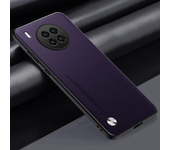 Luxury PU Leather Case For Honor 50 Lite Back Cover Matte Silicone Full Camera Protection Phone Case For Huawei Nova 8i Coque