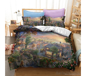 Cute  & Minnie Mouse Love Child Duvet Cover Set HD Comforter Cover Bedclothes for Kids Bedding Sets Bedroom Decor