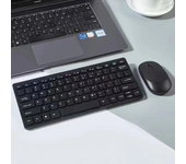 2.4G juego combinado portátil de mini teclado y ratón para computadoras portátiles Mac escritorio TV inteligente PS4