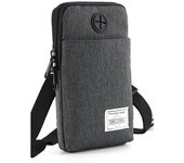 Portable Storage Bag Single/Double Layer Coin Purse Purse Bag Mobile Phone Bags Men Phone Pouch Waist Fanny Pack Belt Waist Bag