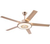 52 Inch 3-Color Indoor LED Ceiling Fan with Light, Modern Ceiling Fan Pendant Lights, Remote Control, 5 Blades