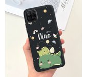 For Funda Samsung Galaxy A12 Ultra Thim Sofu-Touch Matte Liquid Silicone Soft Bumper cover on samsung a12 a125f a 12 galaxy case