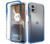 Para Motorola Moto G22 G32 E32 E32s G42 G52 G62 G82 Edge + 30 Pro 2022 5G Carcasa Suave De Silicona Sólida Degradada