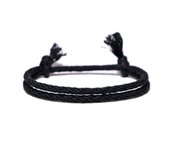 Simple Woven Cotton Rope String Bracelet Prayer Yoga Handmade Chic Tassel Bracelet For Men Women,Blessing lovers friendship hand