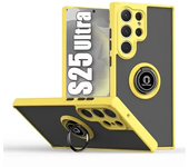 Funda magnética mate para Samsung Galaxy S25 S24 S23 S22 S21 S20 Ultra FE 5G S10 S9 Plus Lite, Funda con soporte de anillo