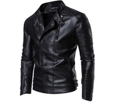 Motorcycle suit men's racing suit motorcycle suit protective equipment windproof and waterproof business casual leather jacket