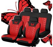 Fundas Para 5 Asientos De Auto Universal 9 Piezas