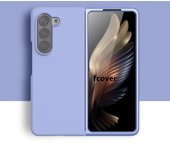 Liquid Silicone For Samsung galaxy Z Fold 5 6 4 3 Fold6 Case Soft Back Silicon Protection Cover