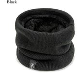 Calentador de Cuello de DOT suave para hambres y Mujeres, Abrigo Gruese, Máscara facial para tener el calor, bufanda Deportiva de Cuero de Lana, fashion