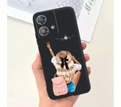 For Motorola Moto Edge 40 Neo 5G Case Soft Liquid Silicone Anti-knock Cover For Funda Motorola Edge 40 Edge40 Neo Jelly Girly