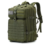 Mochila al aire libre, mochila de senderismo, bolsa táctica de aventura al aire libre 3P, bolsa impermeable de viaje multifuncional, mochila de caza
