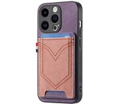 Funda de mezclilla con bolsillo para tarjeta para Samsung Galaxy, funda ultrafina para Samsung Galaxy S23, S22, S21, S20, S10, S