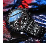 Reloj mecánico automático para hombres tendencia estudiante reloj electrónico de cuarzo