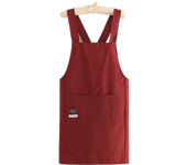 Cleaning Tool With Pockets Cross Strap Kitchen Apron Oil-proof Soft Cooking Apron Waterproof Chef Work Uniform Kitchen