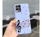For OPPO Realme 8i RMX3151 Case Luxury Astronaut Patterns Shockproof Cover For Realme 8i 4G Funda Realme8i 8 i Coque Soft Bumper