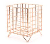 Coffee Pods Holder Storage Box Rust-proof Iron Coffee Storage Boxes for Loose Coffee Pods Tea Bags