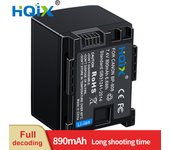 HQIX for Canon LEGRIA HF HG20 HG21 XA10 S200 S100 S30 S20 S21 M300 M40 FS406 FS10 M31 M32 Camera BP-808 809 Battery Dual Charger