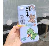 For Redmi 9 Phone Case 6.53 inch Xiaimi Redmi 9 Soft Silicone Phone Cases TPU Back Cover On Capa Redmi9 Cute Bear Cartoon Bumper