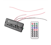 2X25W 50W Amplifier MP3 Player Decoder Board 5V-12V Bluetooth 5.0 Car FM Radio Module Support TF USB AUX