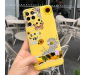 For Oppo A94 4G Case Oppo A94 5G Back Cover Shockproof Matte Luxury Soft TPU Silicone Bumper Shell On OppoA94 5G Black Rose Capa