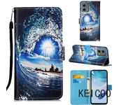 Para Motorola G14 G22 G200 Edge 20 S30 G Power Stylus Lite Pro 5G 2023 Carcasa De Clip De Billetera Con Ranura De Solapa