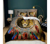 Animal Dream Catcher Duvet Cover Set Indian Dream Catcher Animal Bedding Set Adults Exotic Style Bohemia Polyester Quilt Cover