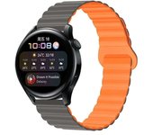 Applicable to 20mm and 22mm silicone magnetic loop strap for 6/4/5 pro/3/active 2 amazfit, HUAWEI watch GT 2e 3 bracelet