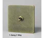 86 Type Antique Bronze Pattern Stainless Steel Panel Wall Light Toggle Switch EU FR Socket USB Type C Charging Port