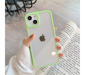 Candy Shockproof Silicone Bumper Phone Case For  16 15 14 11 12 13 Pro Max XS XR 8 7Plus Transparent Protection Back Cover