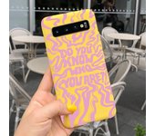 For Samsung S10+ S10E S10 Cover Liquid Silicone Cow Print Lovely Case Back Shell Fundas For Galaxy S10 Plus S 10 Soft Matte Capa
