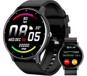 Reloj Inteligente Hombre Mujer con Llamadas, Smartwatch Hombre Mujer, 1.85 Reloj Deportivo 140+ Modos Deportivos, Pulsómetro Monitor de Sueño, Calorías Podómetro para Android iOS