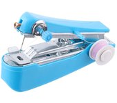 Portable Clothes Fabrics Family Mini Hand-Held Needlework Craft Cordles Sewing Machine