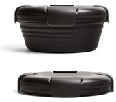 Fiambrera Plegable de Silicona Portátil para Exteriores Ideal para Fideos y Ensaladas de Picnic con Tapa Herramientas de Cocina