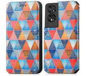For TCL 40 50 403 505 Xe Se XL Nxtpaper 4G 5G Carcasa De Soporte De Ranura De Solapa Magnética A Prueba De Golpes