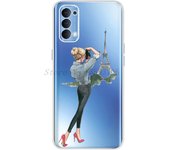 For OPPO Reno 4 Case Reno4 5G Cover Slim Silicone Bumper Patterns Soft Phone Case For OPPO Reno 4 2021 CPH2091 CPH2113 Back Bags